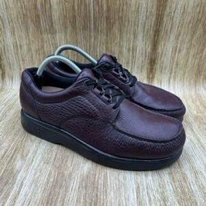 SAS Bout Time Men's Size 9.5‎ M Brown Orthopedic Walking Shoes Sneakers Loafer